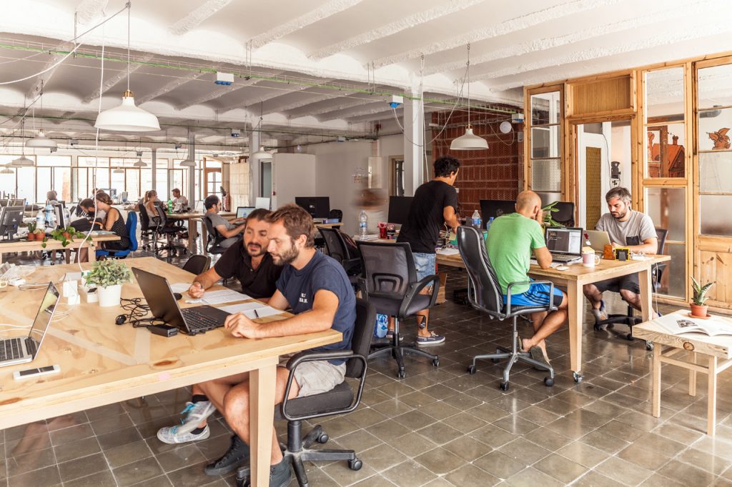 alphagamma do co-working spaces enhance productivity entrepreneurship startups
