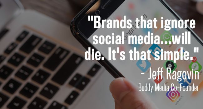 brands that ignore social media will die