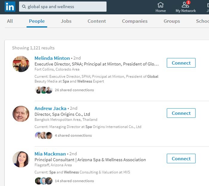 Attract more searched from people in your target industry on LinkedIn