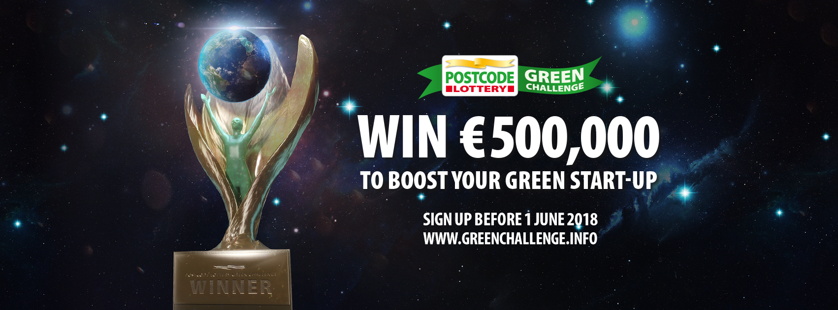 alphagamma Postcode Lottery Green Challenge 2018 opportunities