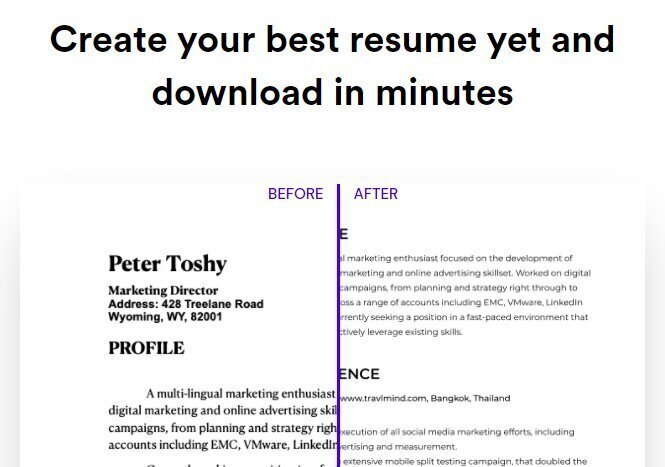 29 resume builders to make a stunning CV online